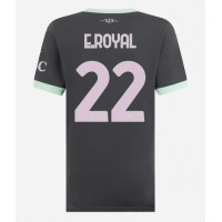 Fotballdrakt Dame AC Milan Emerson Royal #22 Tredjedrakt 2024-25 Kortermet